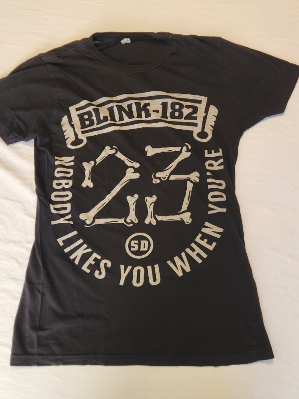 Blink-182 Nobody Likes You When You're 23 Band T-Shirt - Men's Small - Rock Me